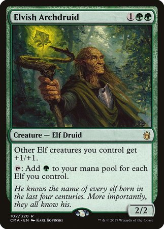 Elvish Archdruid [Commander Anthology] | GnG Games