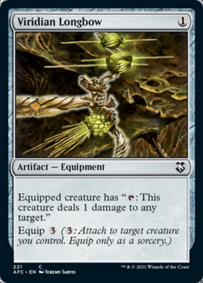 Viridian Longbow [Dungeons & Dragons: Adventures in the Forgotten Realms Commander] | GnG Games
