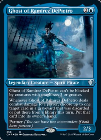 Ghost of Ramirez DePietro (Foil Etched) [Commander Legends] | GnG Games