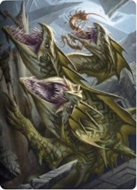 Grakmaw, Skyclave Ravager Art Card [Zendikar Rising Art Series] | GnG Games