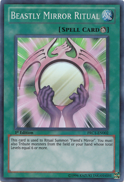 Beastly Mirror Ritual [PRC1-EN002] Super Rare | GnG Games