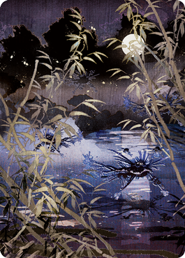 Swamp Art Card [Kamigawa: Neon Dynasty Art Series] | GnG Games
