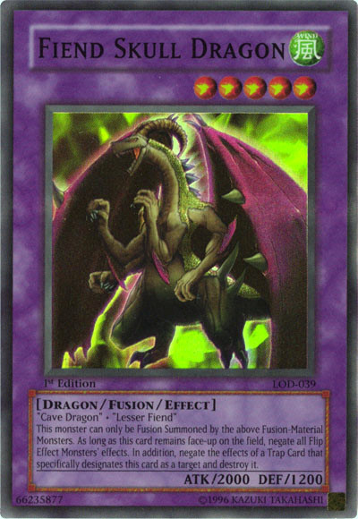 Fiend Skull Dragon [LOD-039] Super Rare | GnG Games