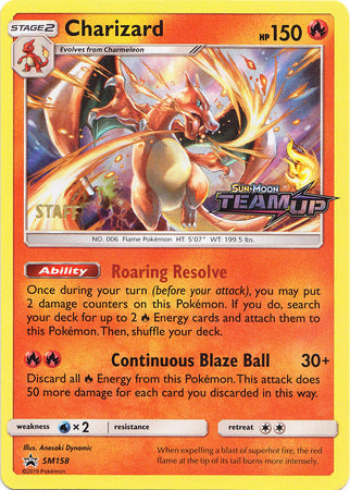 Charizard (SM158) (Staff) [Sun & Moon: Black Star Promos] | GnG Games