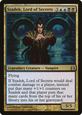 Szadek, Lord of Secrets [Commander 2011] | GnG Games