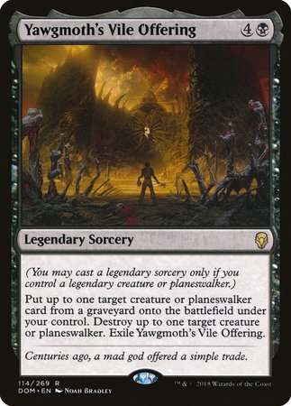 Yawgmoth's Vile Offering [Dominaria] | GnG Games