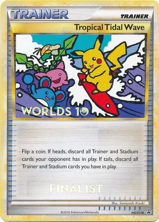 Tropical Tidal Wave (HGSS18) (Finalist) [HeartGold & SoulSilver: Black Star Promos] | GnG Games