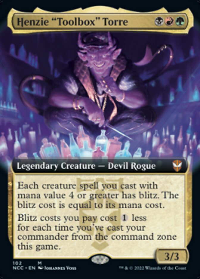 Henzie "Toolbox" Torre (Extended Art) [Streets of New Capenna Commander] | GnG Games