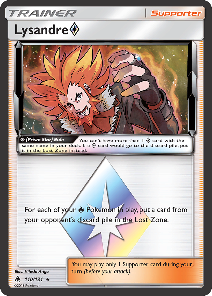 Lysandre (110/131) (Prism Star) [Sun & Moon: Forbidden Light] | GnG Games