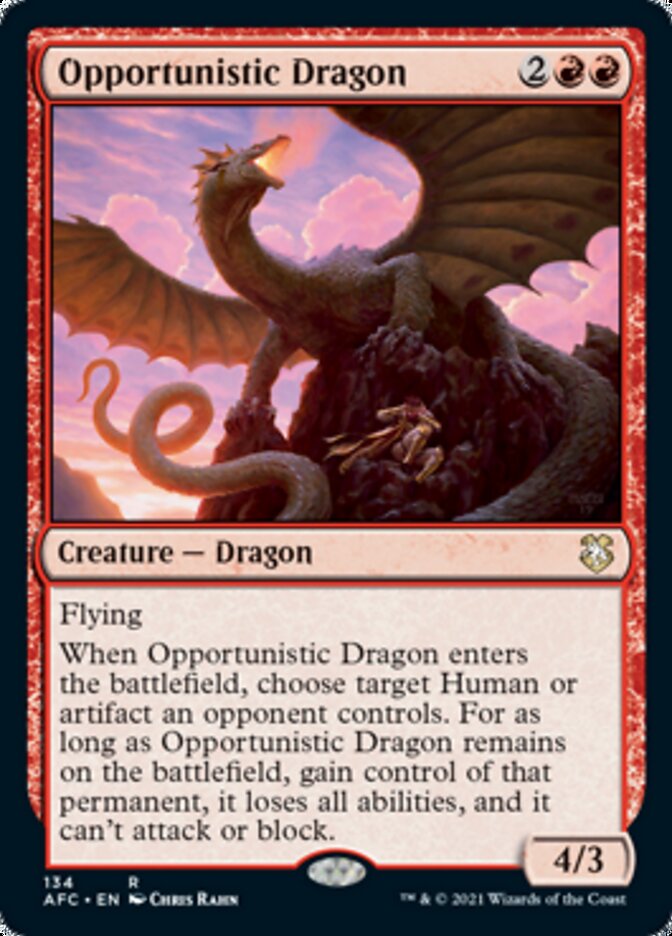 Opportunistic Dragon [Dungeons & Dragons: Adventures in the Forgotten Realms Commander] | GnG Games