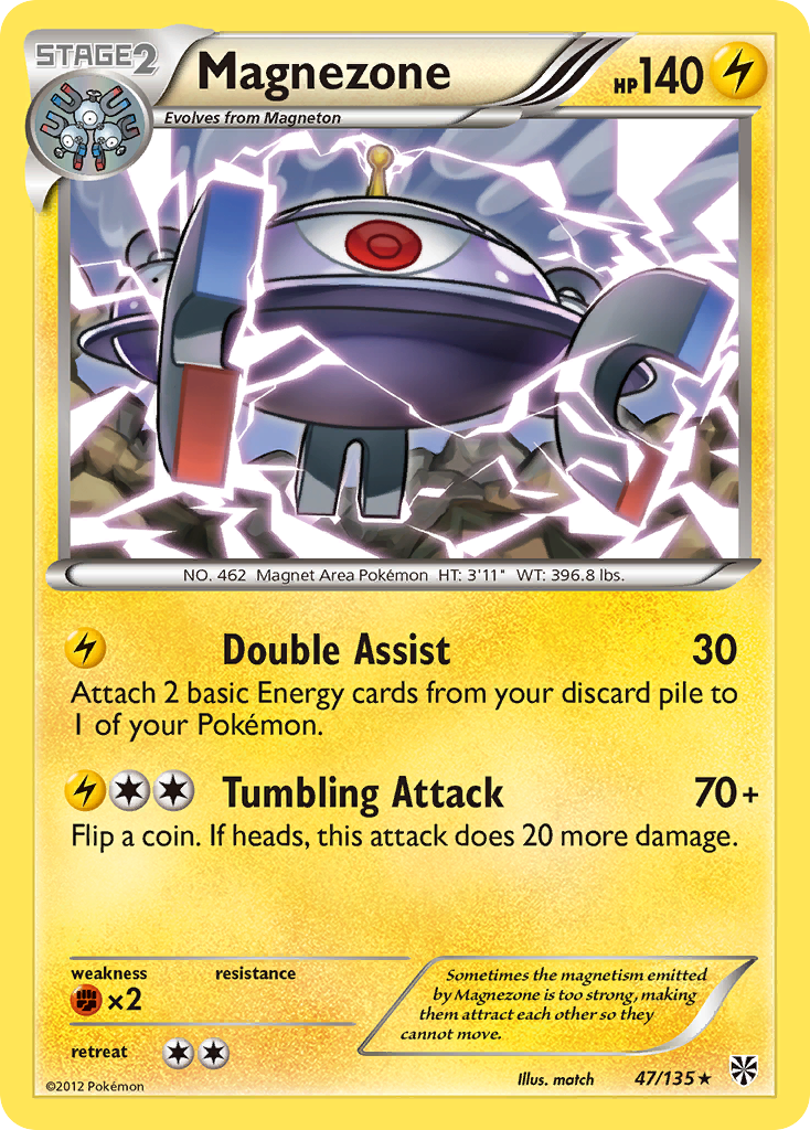 Magnezone (47/135) [Black & White: Plasma Storm] | GnG Games