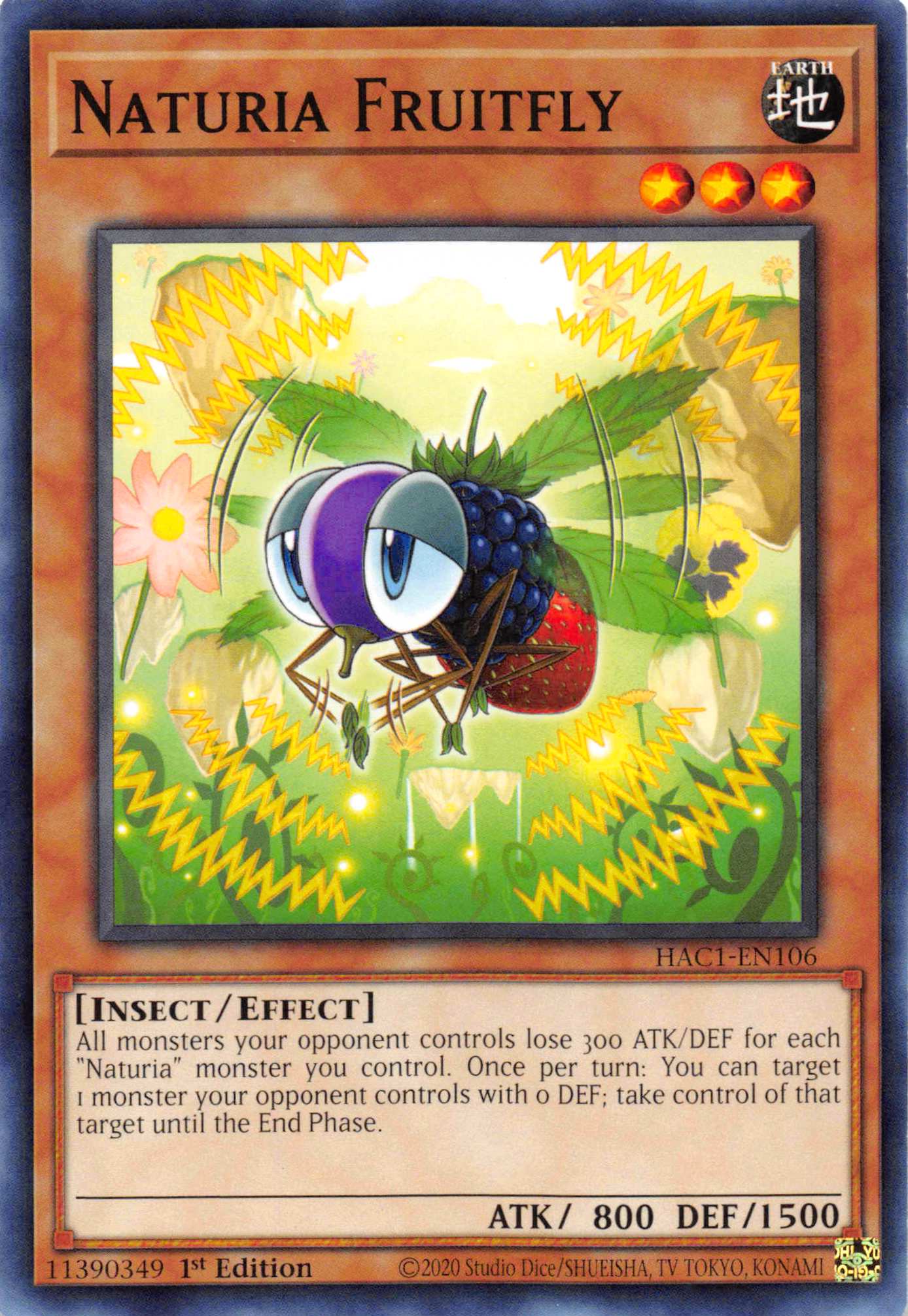 Naturia Fruitfly [HAC1-EN106] Common | GnG Games