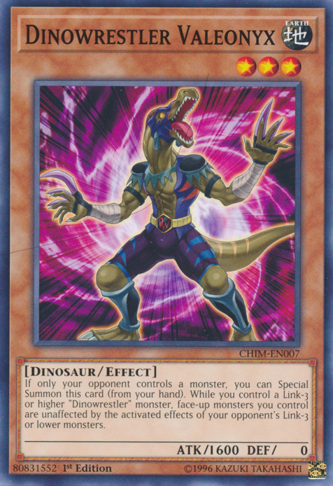 Dinowrestler Valeonyx [CHIM-EN007] Common | GnG Games
