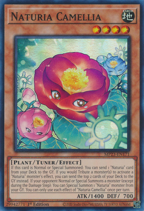 Naturia Camellia [MP23-EN171] Super Rare | GnG Games