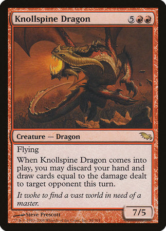 Knollspine Dragon [Shadowmoor] | GnG Games