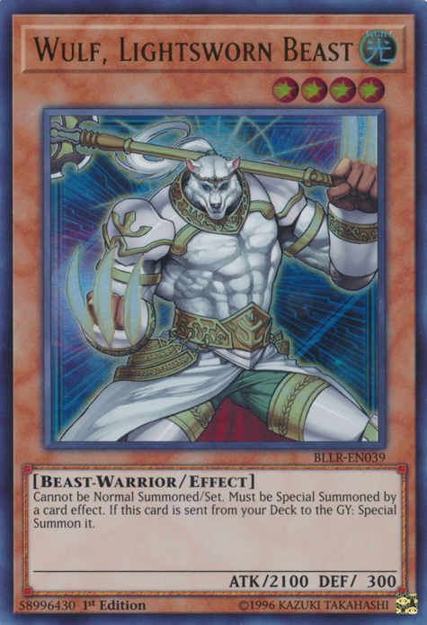 Wulf, Lightsworn Beast [BLLR-EN039] Ultra Rare | GnG Games