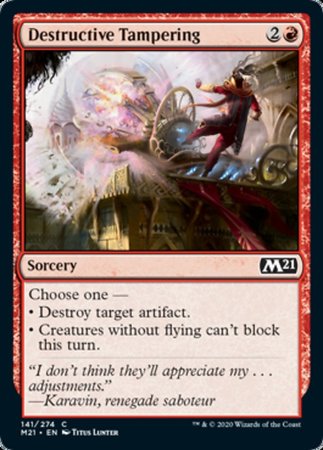 Destructive Tampering [Core Set 2021] | GnG Games