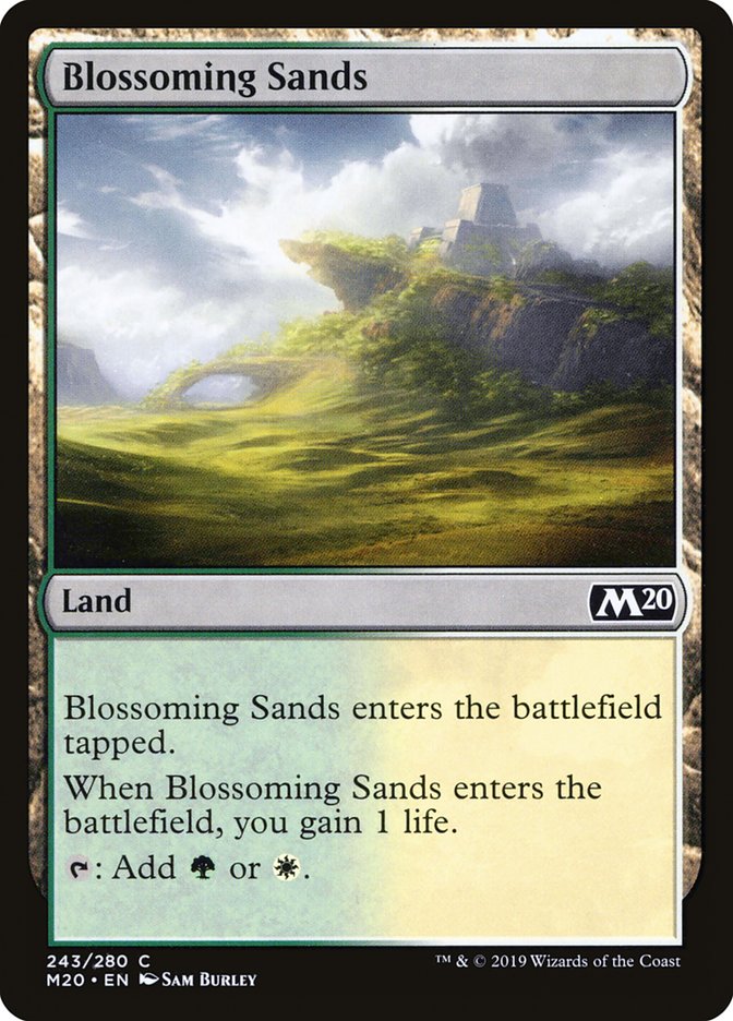 Blossoming Sands [Core Set 2020] | GnG Games