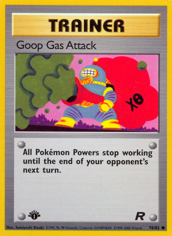 Goop Gas Attack (78/82) [Team Rocket 1st Edition] | GnG Games