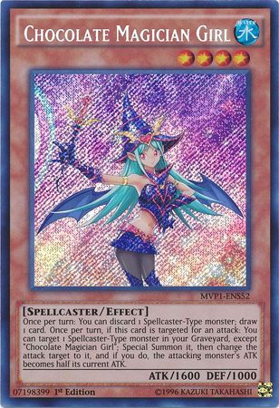 Chocolate Magician Girl [MVP1-ENS52] Secret Rare | GnG Games