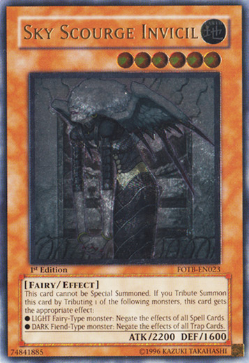 Sky Scourge Invicil (UTR) [FOTB-EN023] Ultimate Rare | GnG Games