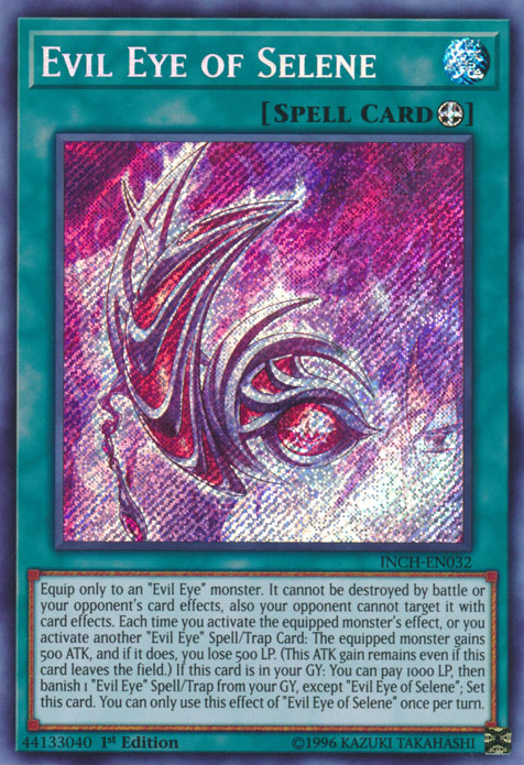 Evil Eye of Selene [INCH-EN032] Secret Rare | GnG Games