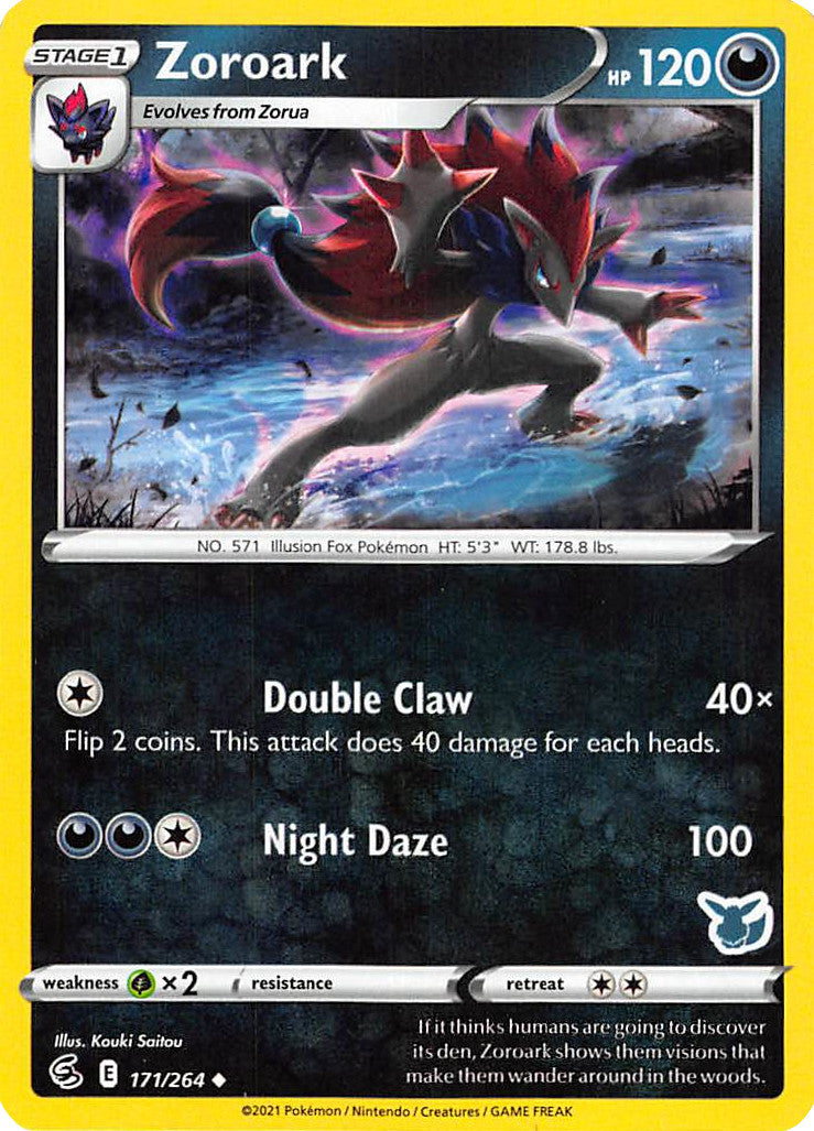 Zoroark (171/264) (Eevee Deck) [Battle Academy 2022] | GnG Games