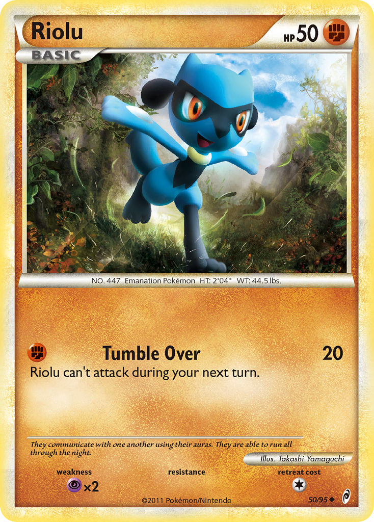 Riolu (50/95) [HeartGold & SoulSilver: Call of Legends] | GnG Games