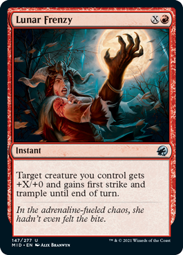 Lunar Frenzy [Innistrad: Midnight Hunt] | GnG Games