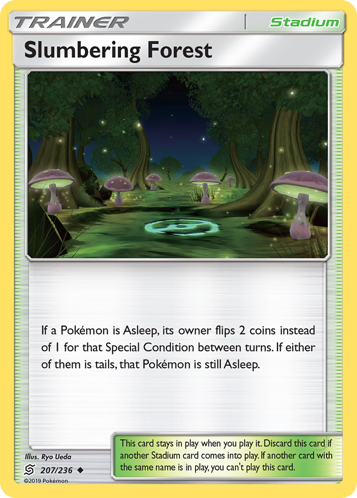 Slumbering Forest (207/236) [Sun & Moon: Unified Minds] | GnG Games