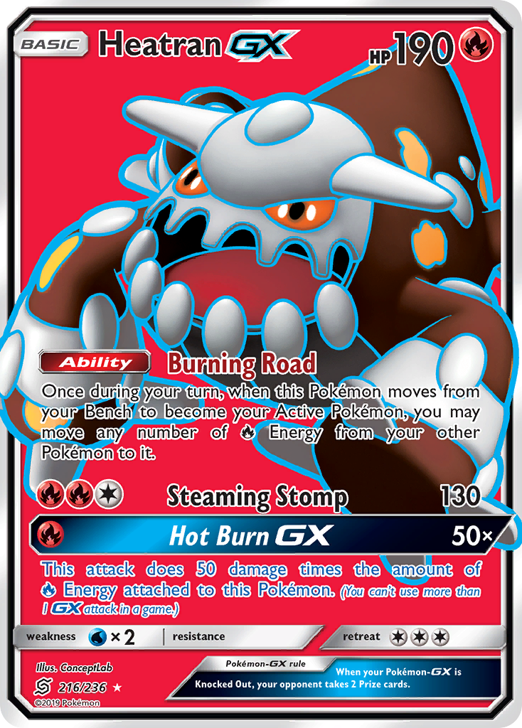 Heatran GX (216/236) [Sun & Moon: Unified Minds] | GnG Games