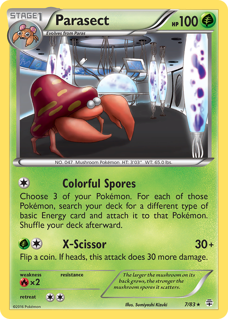 Parasect (7/83) [XY: Generations] | GnG Games