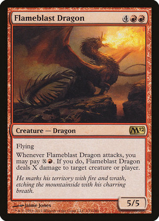 Flameblast Dragon [Magic 2012] | GnG Games