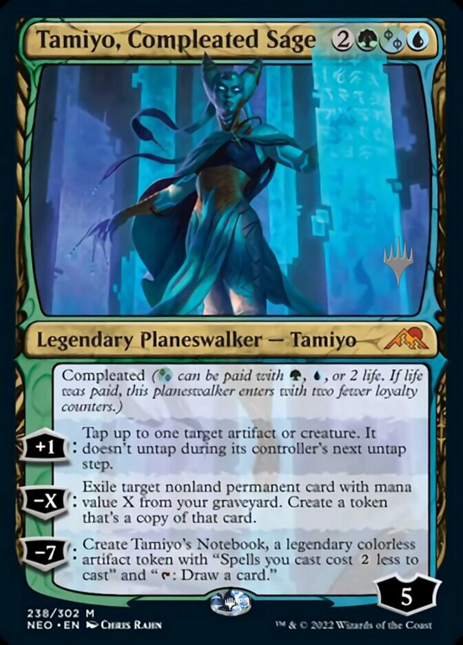 Tamiyo, Compleated Sage (Promo Pack) [Kamigawa: Neon Dynasty Promos] | GnG Games