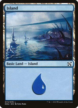 Island (73) [Duel Decks: Elves vs. Inventors] | GnG Games