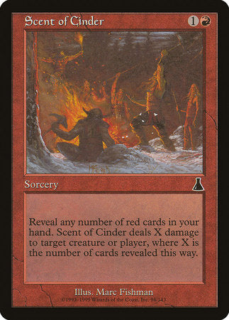 Scent of Cinder [Urza's Destiny] | GnG Games