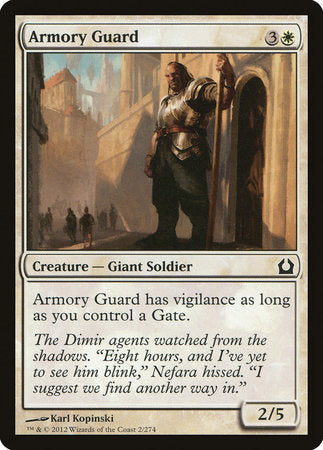 Armory Guard [Return to Ravnica] | GnG Games