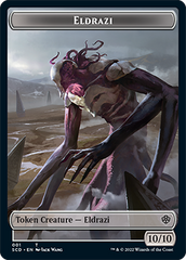 Eldrazi // Soldier Double-Sided Token [Starter Commander Decks] | GnG Games