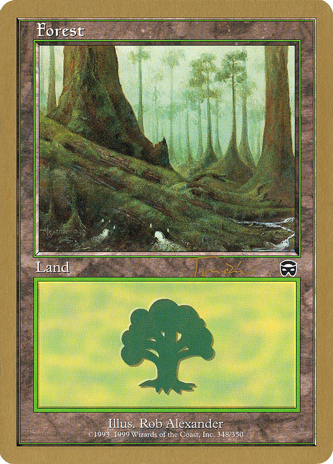 Forest (jt348) (Jan Tomcani) [World Championship Decks 2001] | GnG Games