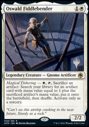 Oswald Fiddlebender (Promo Pack) [Dungeons & Dragons: Adventures in the Forgotten Realms Promos] | GnG Games
