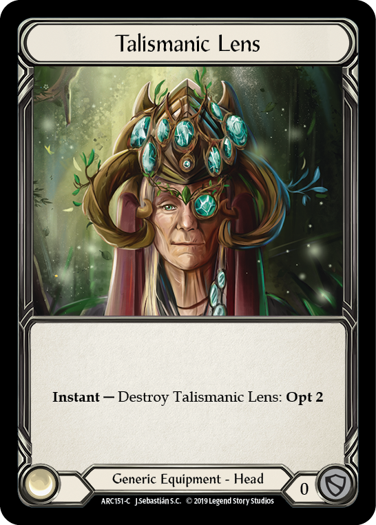 Talismanic Lens [ARC151-C] 1st Edition Cold Foil | GnG Games