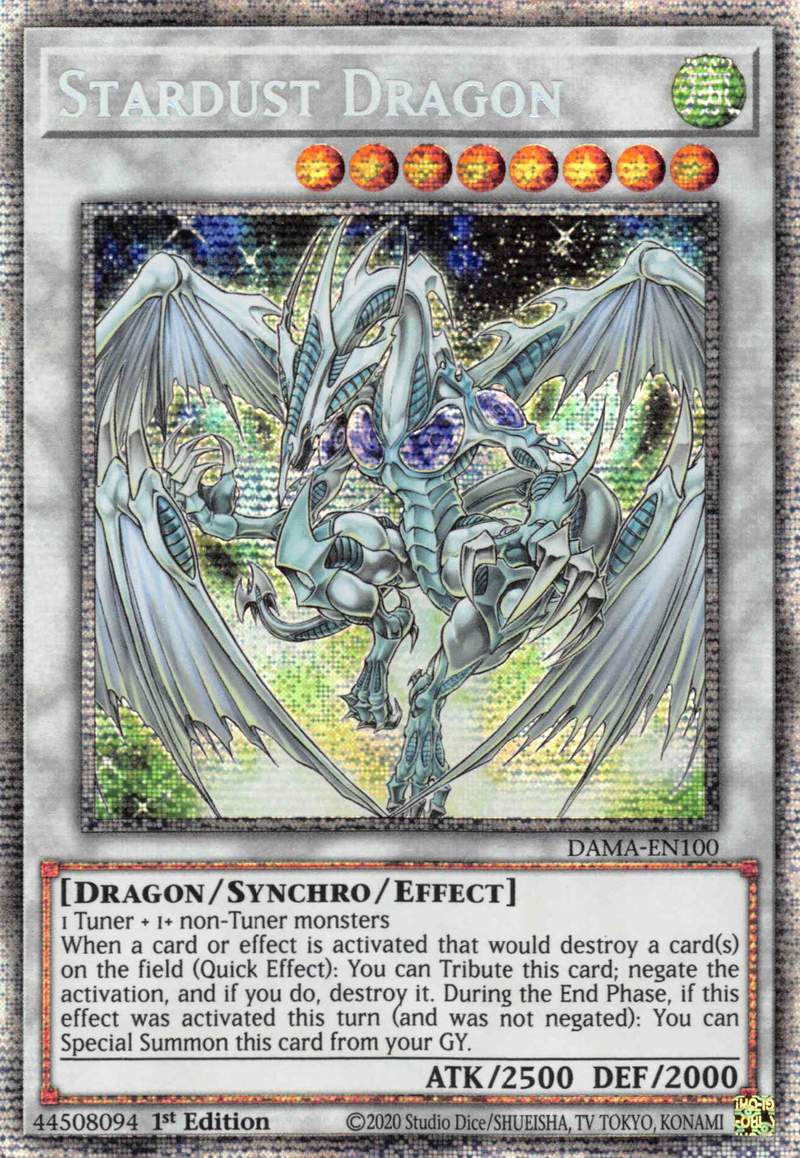 Stardust Dragon [DAMA-EN100] Starlight Rare | GnG Games