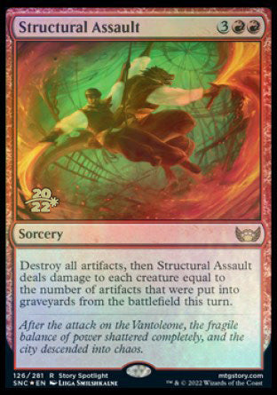 Structural Assault [Streets of New Capenna Prerelease Promos] | GnG Games