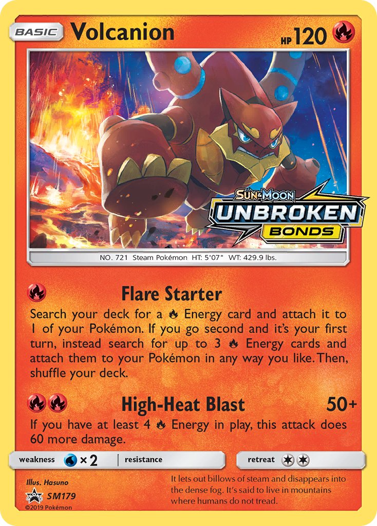 Volcanion (SM179) [Sun & Moon: Black Star Promos] | GnG Games