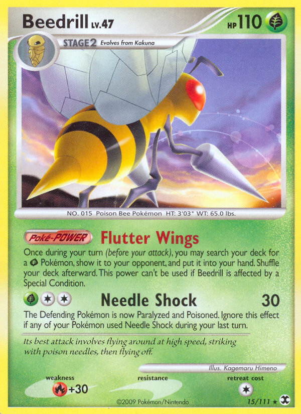 Beedrill (15/111) [Platinum: Rising Rivals] | GnG Games