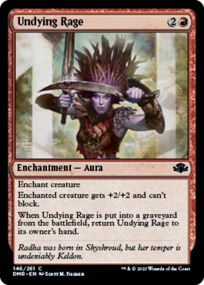 Undying Rage [Dominaria Remastered] | GnG Games