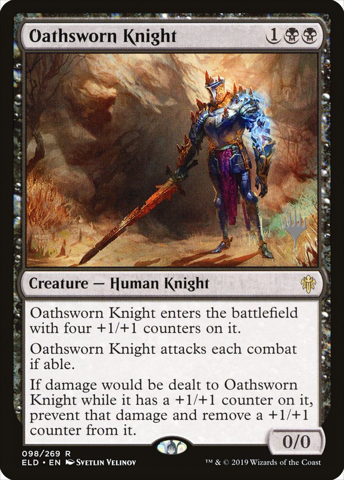 Oathsworn Knight (Promo Pack) [Throne of Eldraine Promos] | GnG Games