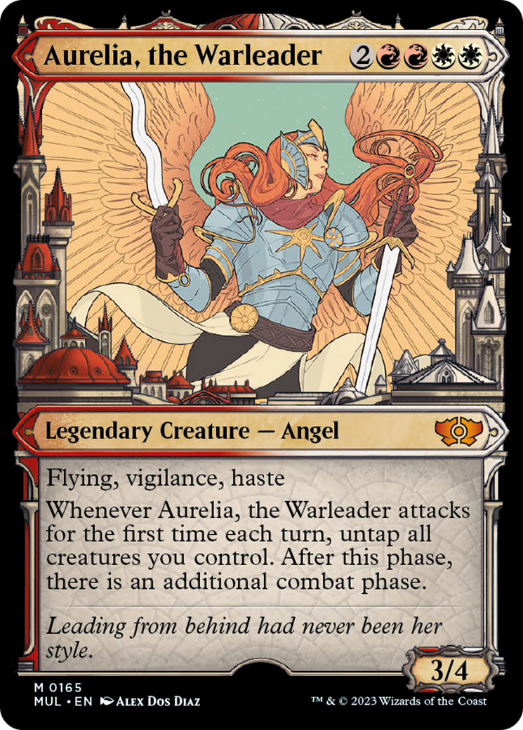 Aurelia, the Warleader (Halo Foil) [Multiverse Legends] | GnG Games