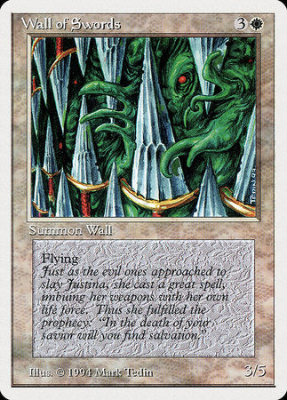 Wall of Swords [Summer Magic / Edgar] | GnG Games