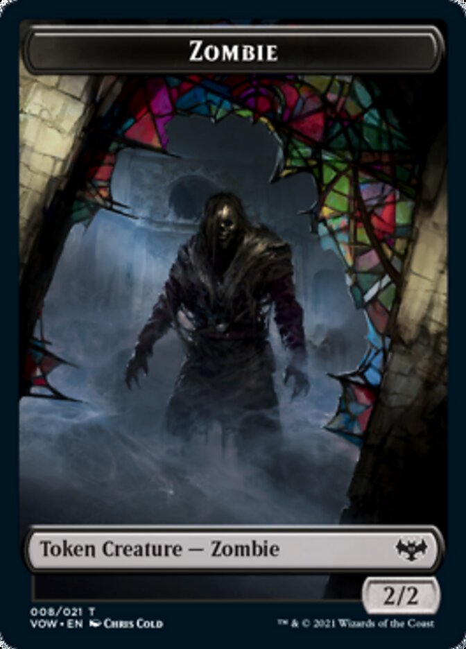 Zombie Token (008) [Innistrad: Crimson Vow Tokens] | GnG Games